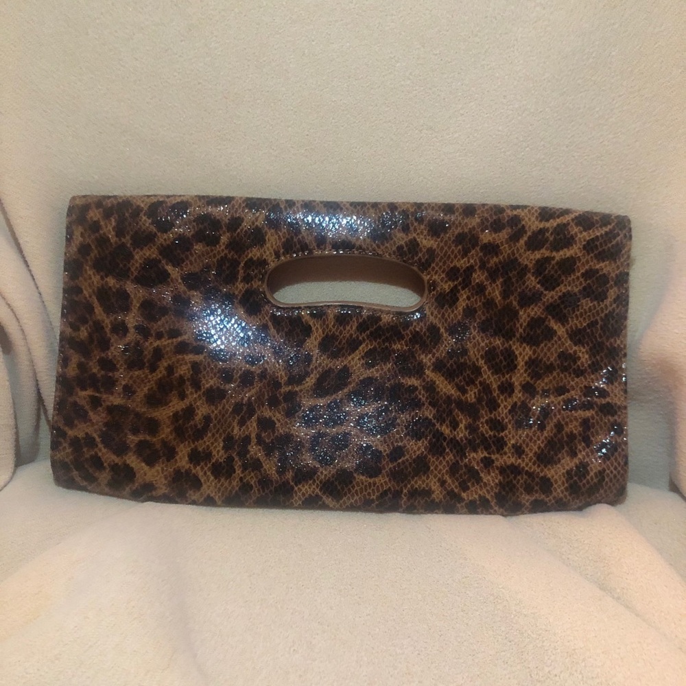 Cheetah Print Clutch by Hobo